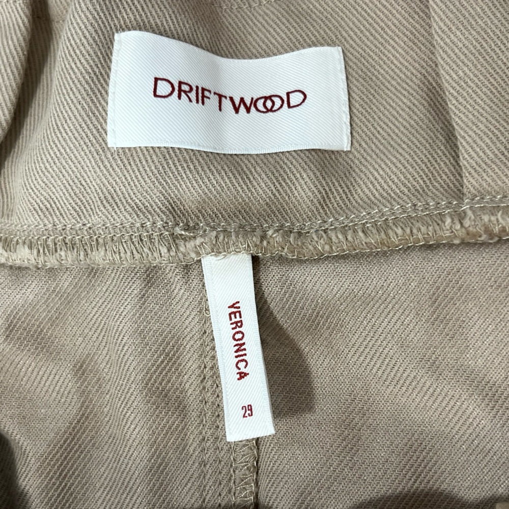 Driftwood Veronica Paperbag Linen Blend Rope Belt Shorts NWT 29 - Picture 10 of 10
